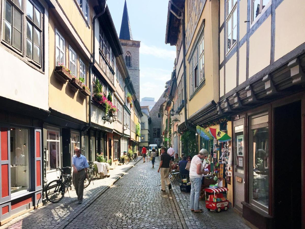 Cosy Apartment In The Heart Of Erfurt 30 M² Pets Allowed ภายนอก รูปภาพ