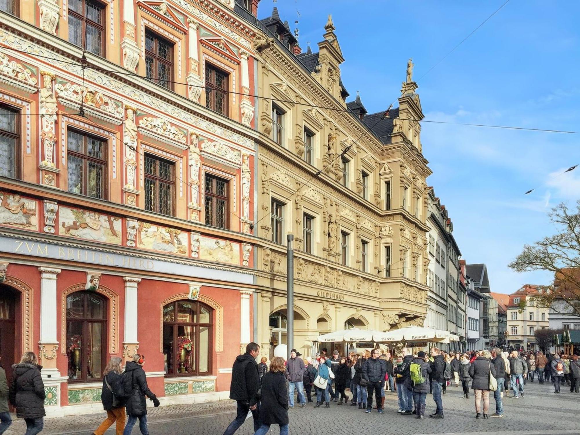 Cosy Apartment In The Heart Of Erfurt 30 M² Pets Allowed ภายนอก รูปภาพ